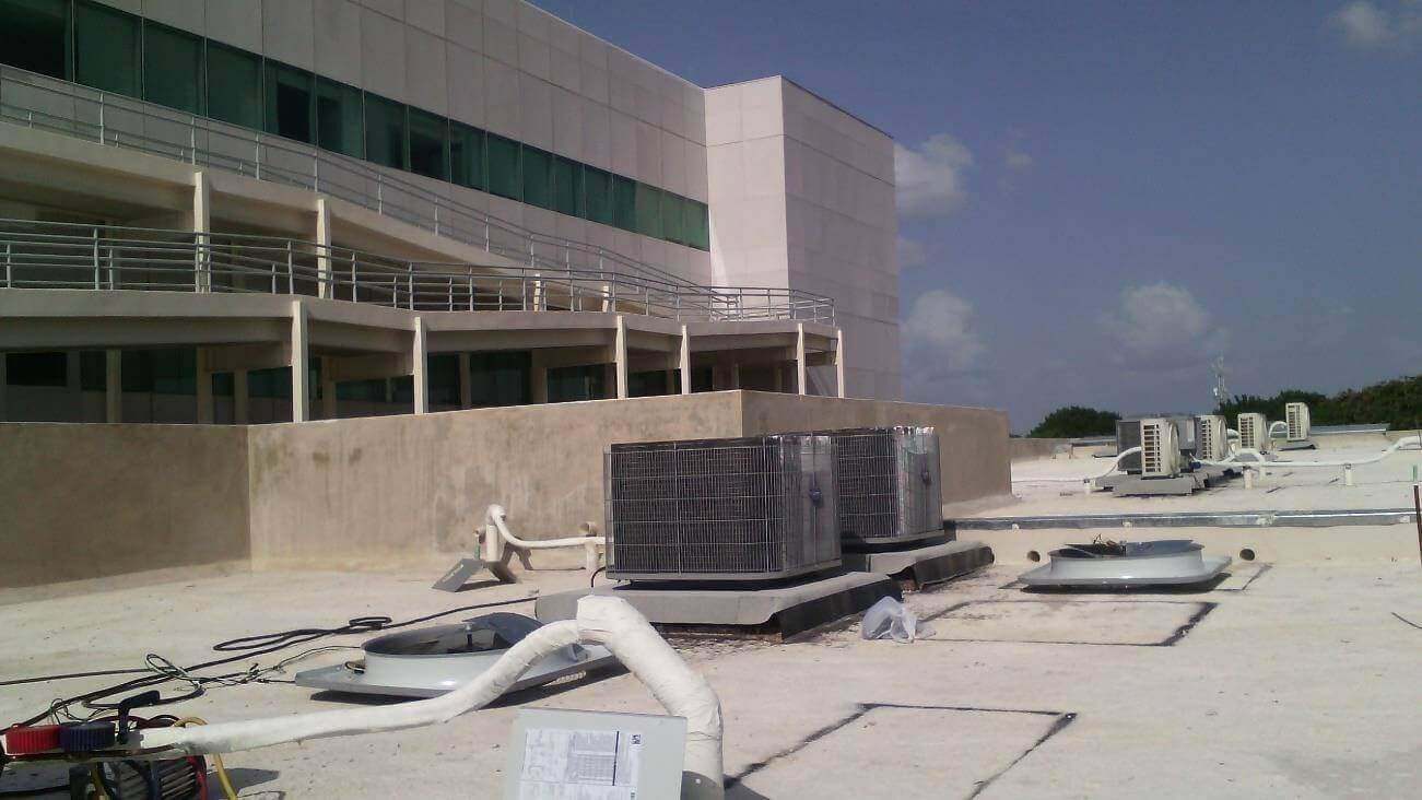 Aires acondicionados industriales y comerciales